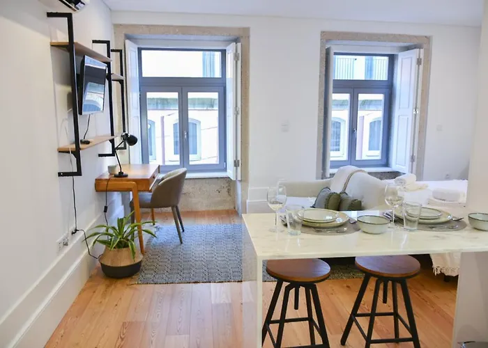 Lindo Em Zona Central, Batalha - - L 아파트 포르투